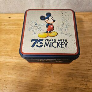 75 years with Mickey Mouse Disney Tin.  ITEM #1931